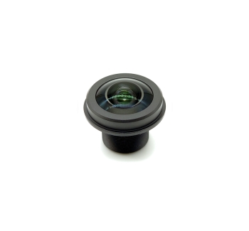 适配1/2.5芯片全景广角镜头20头M12短焦距f1.56mm角度180度