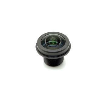 适配1/2.5芯片全景广角镜头20头M12短焦距f1.56mm角度180度